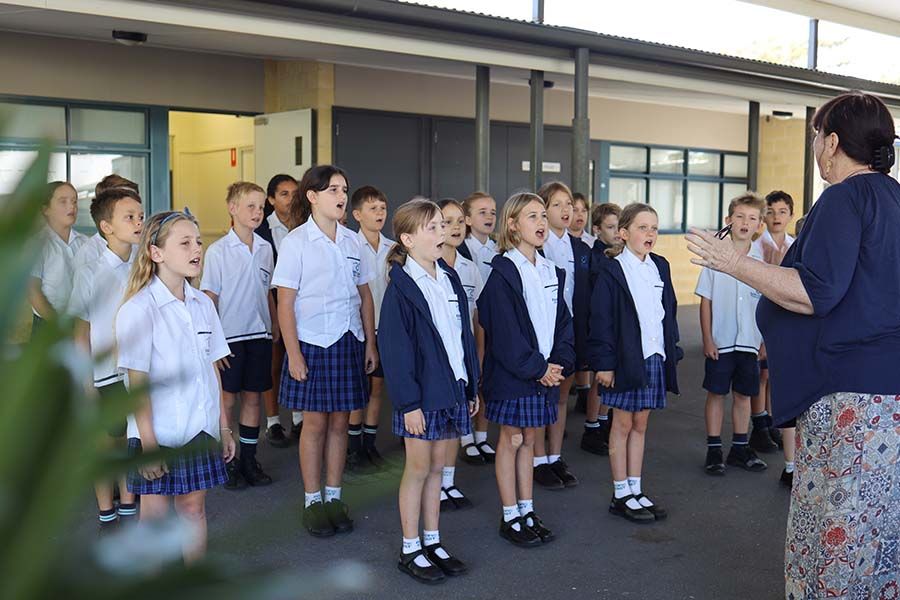 Pacific Coast choir practice